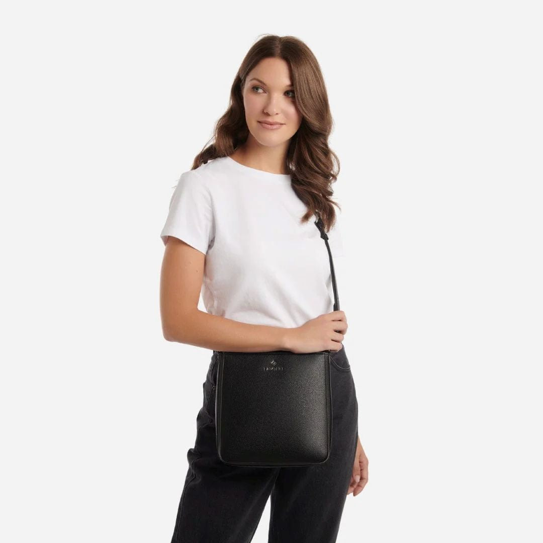 Le Natalia - Sac bandoulière en cuir vegan| Plusieurs couleurs