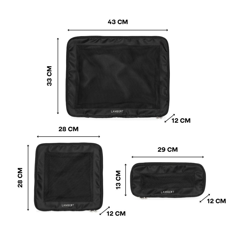 Valise d'enregistrement Aspen | Noire