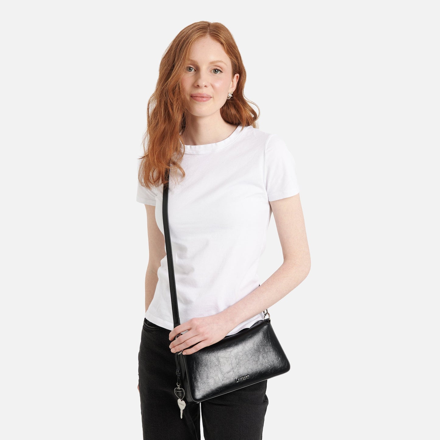 Le Sage – Ensemble boite cadeau sac à main noir