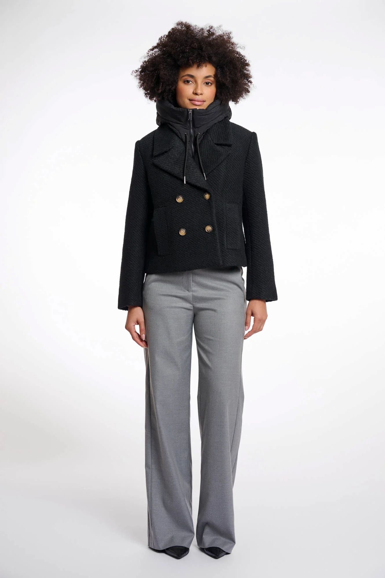 Col à capuchon Tabita