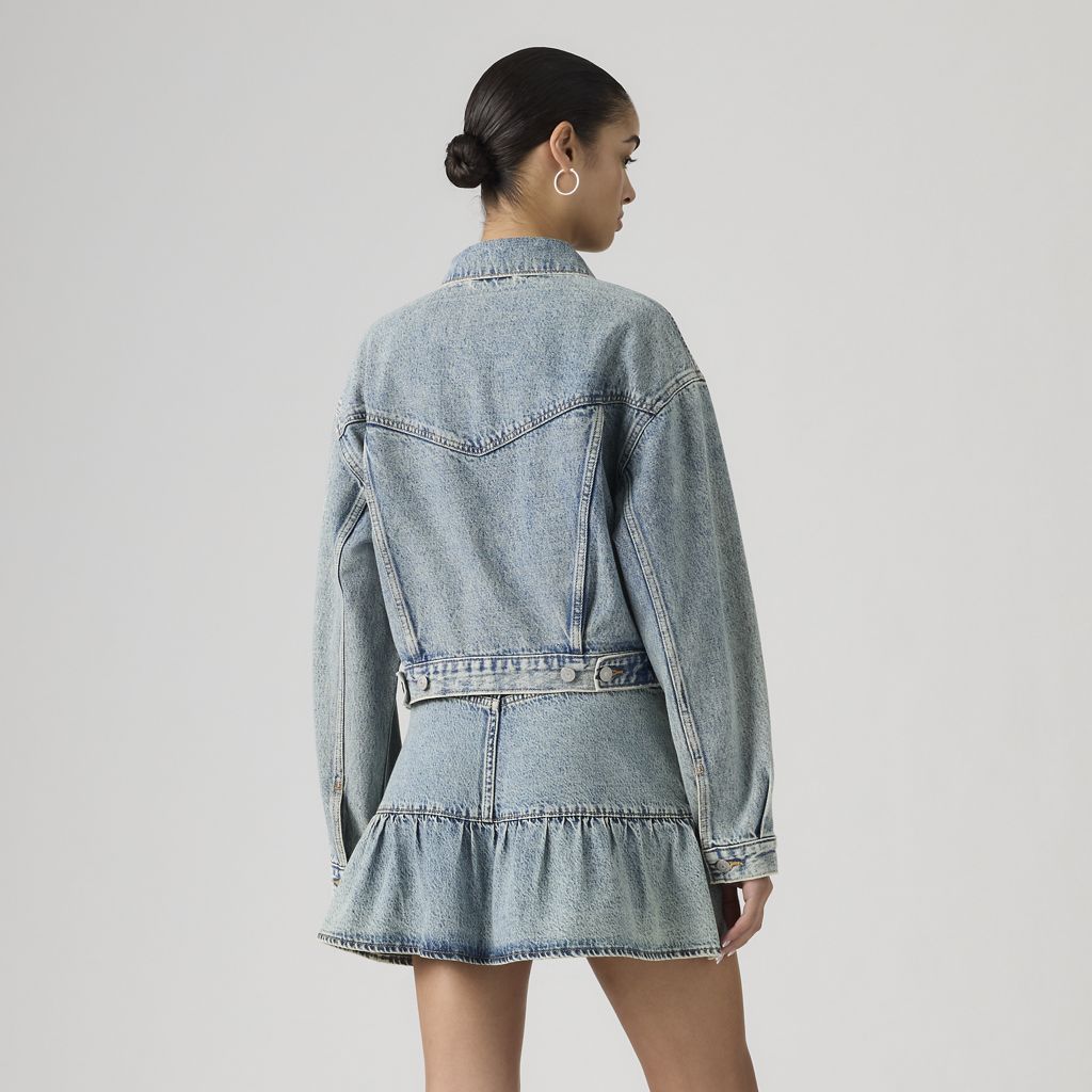 Blouson camionneur années 90 rétréci