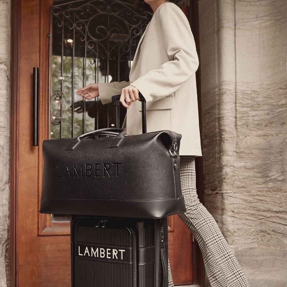 Le June | Sac vegan en cuir noir
