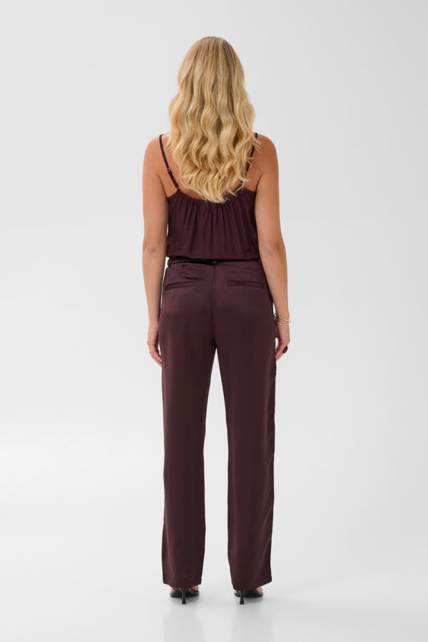 Pantalon en satin Cocamia