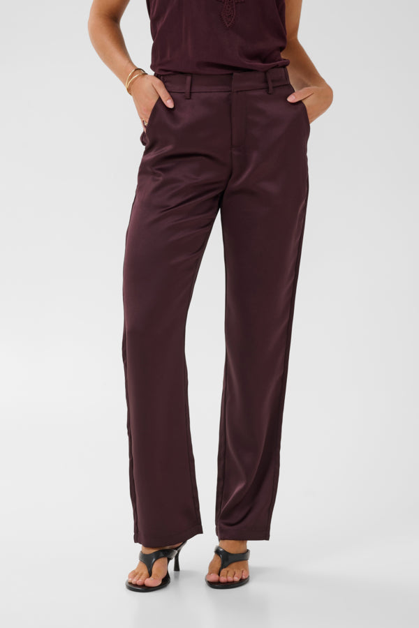 Pantalon en satin Cocamia