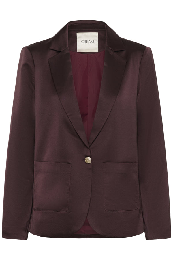 Veston en satin Cocamia