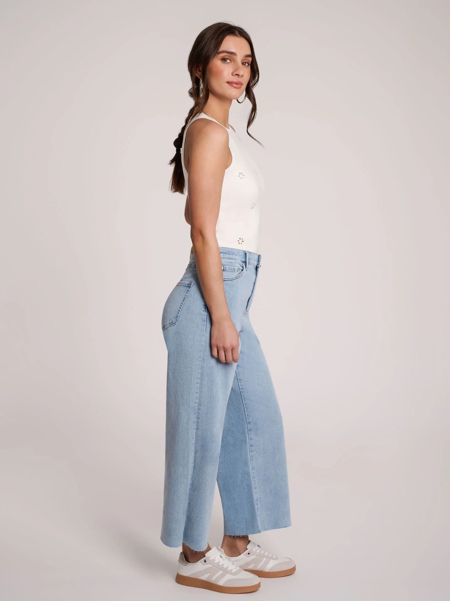 Jean Lily| Coupe courte jambe large