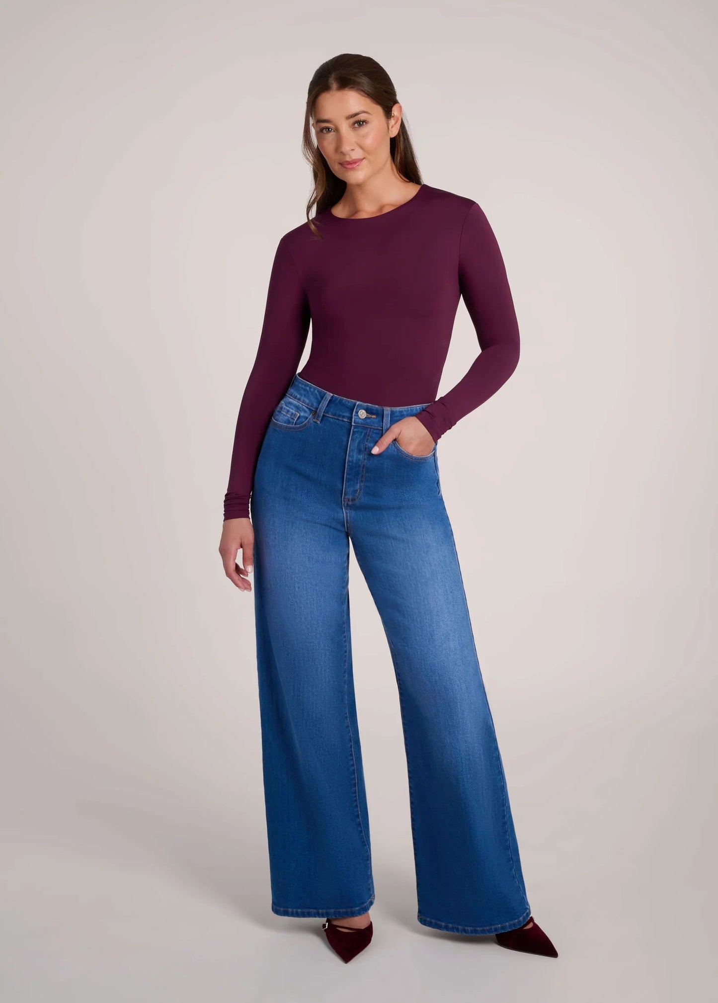 Jeans Lily coupe très évasée| Livana