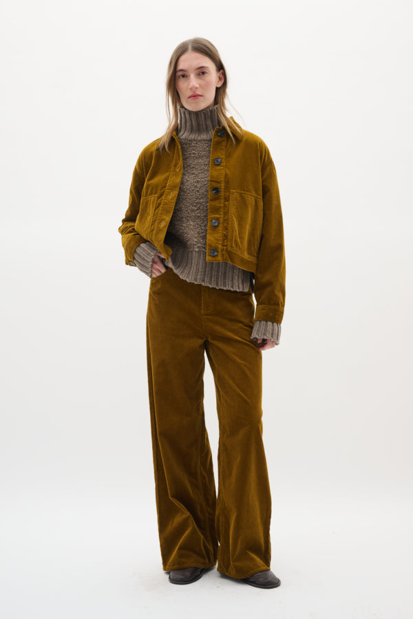 Pantalon Nanette Velours Côtelé.