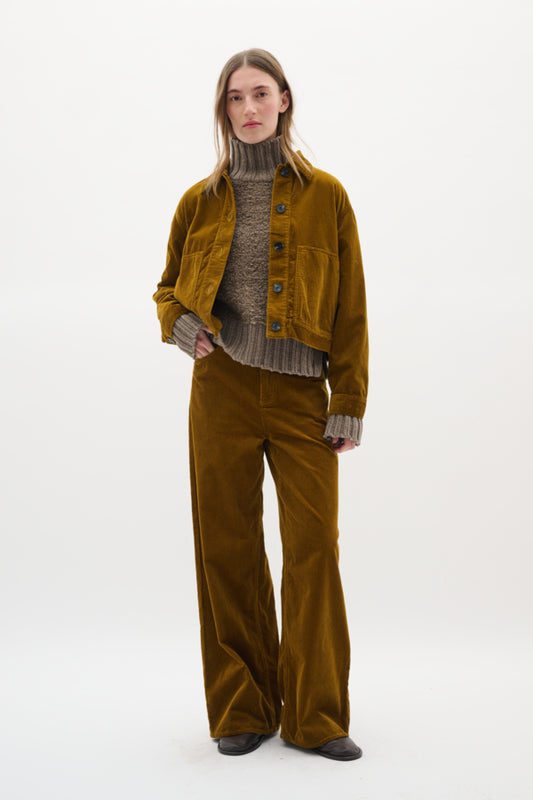 Pantalon Nanette Velours Côtelé.