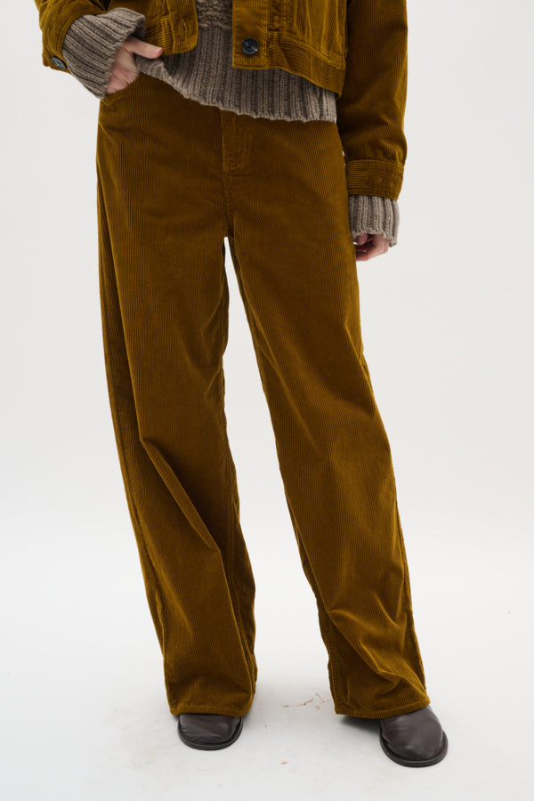 Pantalon Nanette Velours Côtelé.