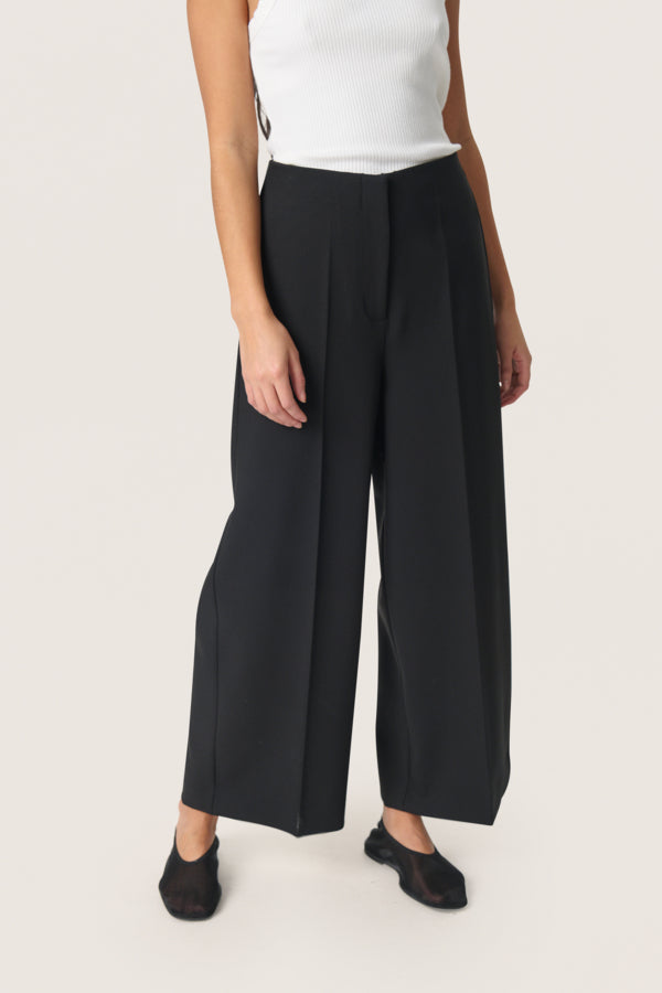 Pantalon Corinne| ample jambe courte