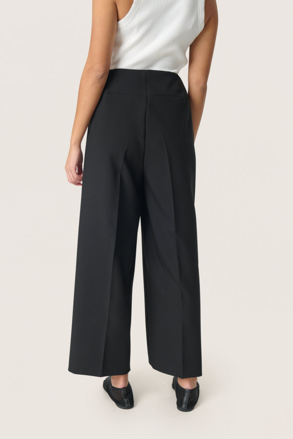 Pantalon Corinne| ample jambe courte