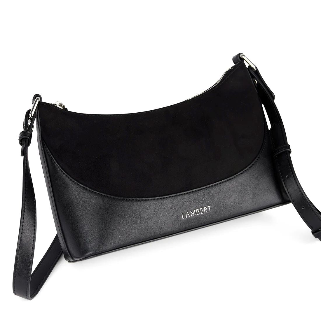 Le Clover - Sac à main 2-en-1 en suède vegan