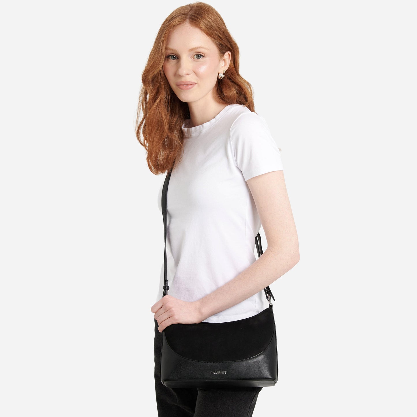 Le Clover - Sac à main 2-en-1 en suède vegan