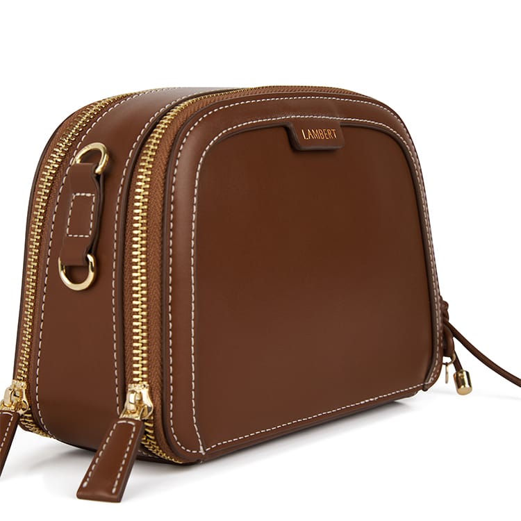 Le Emmy – Sac bandoulière en cuir vegan| Plusieurs couleurs