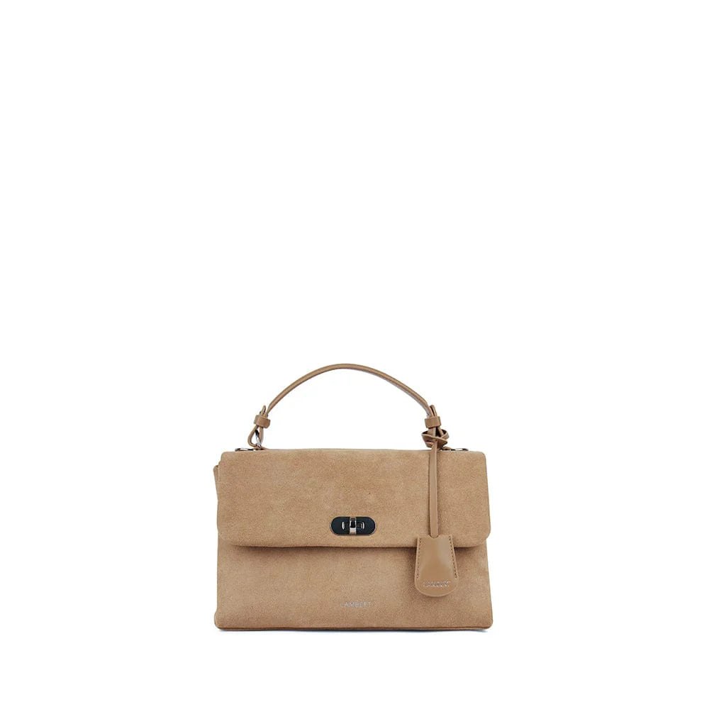 Le Freya- Sac à main 2-en-1 en suède vegan