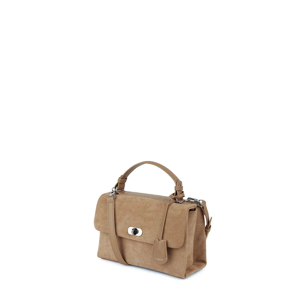 Le Freya- Sac à main 2-en-1 en suède vegan