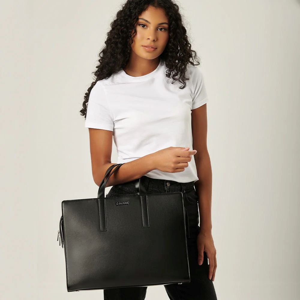 Le Helia - Malette 2-en-1 en cuir vegan| Plusieurs couleurs