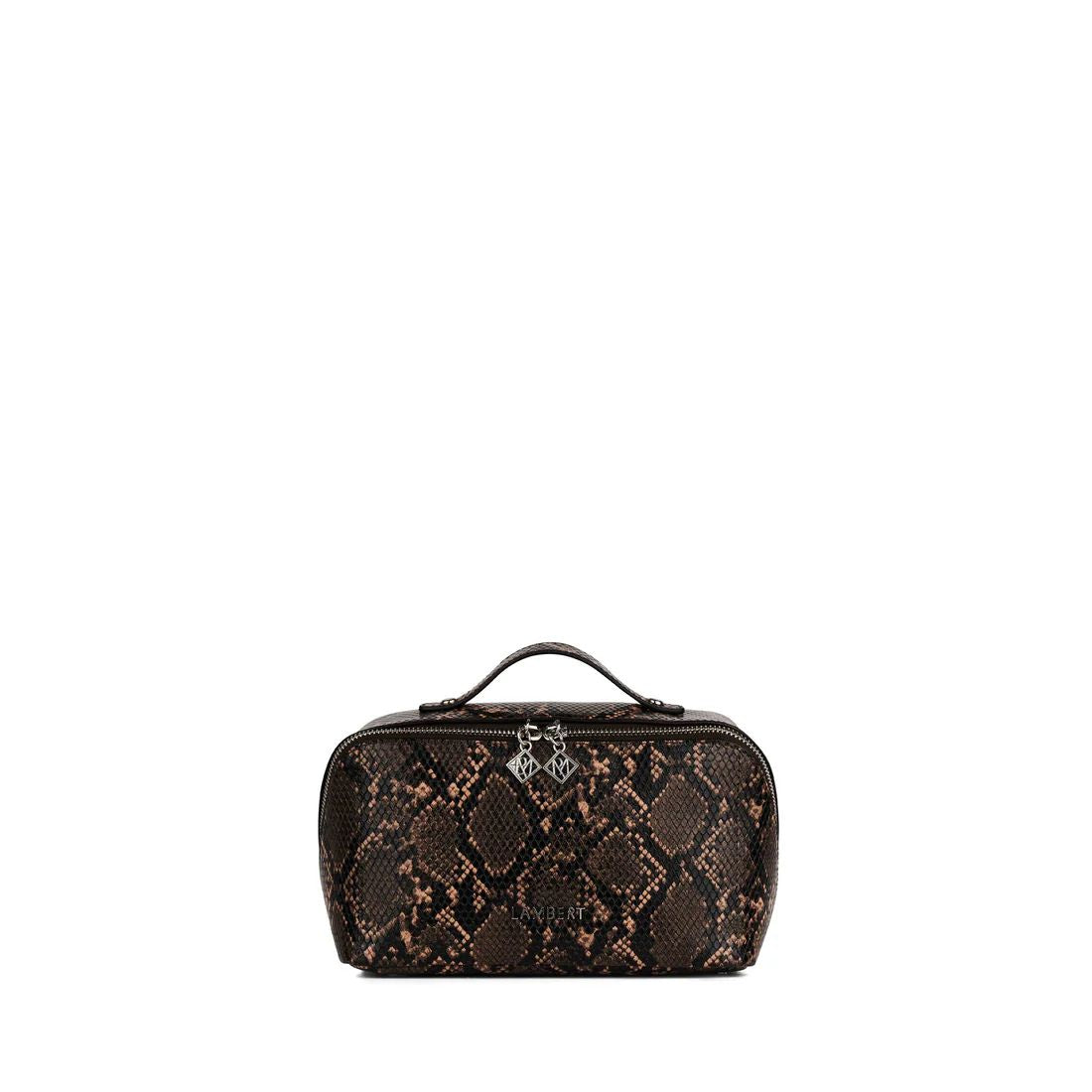 La Jolie - Trousse à maquillage en cuir vegan| Plusieurs couleurs