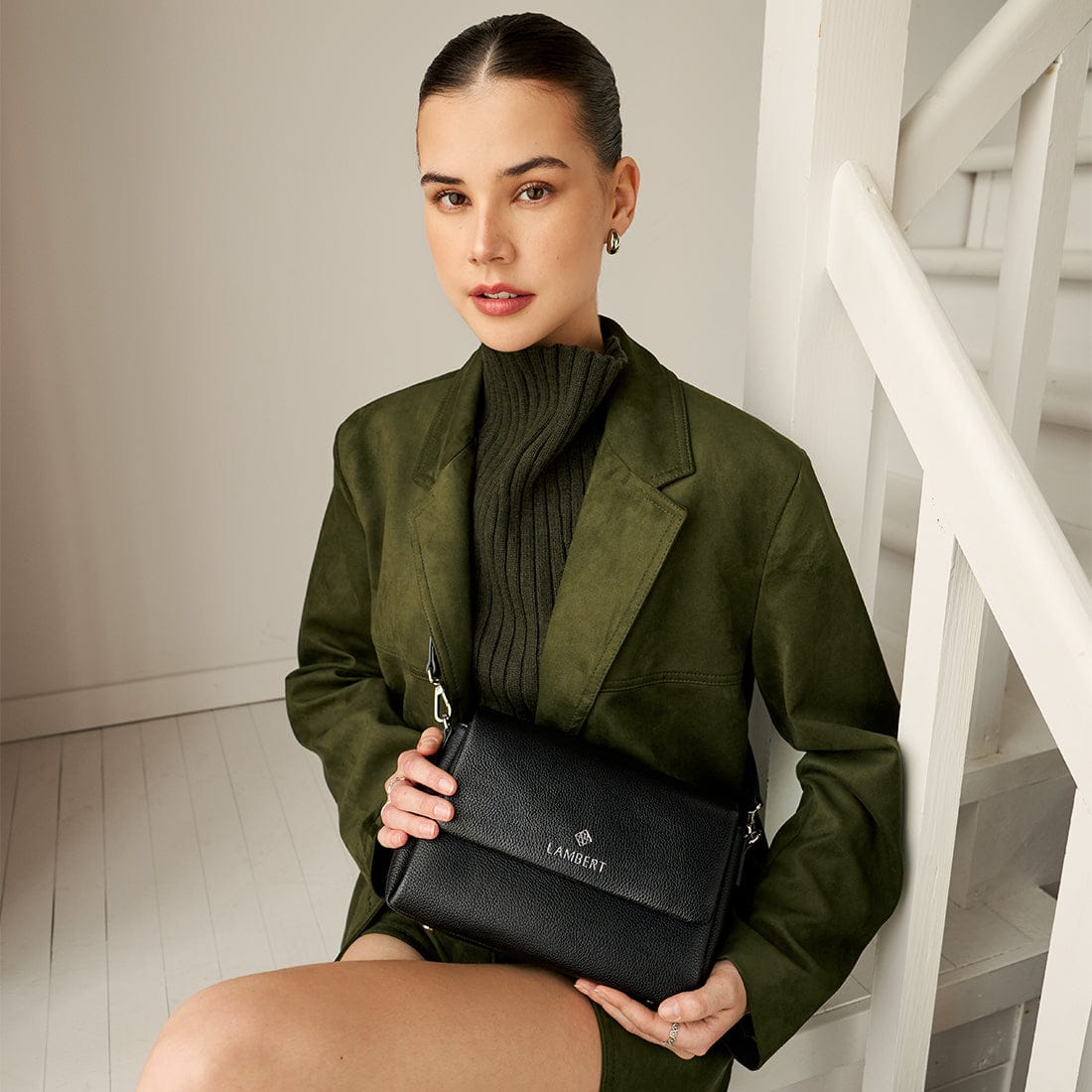 Le Judy - Sac à main bandoulière en cuir vegan| Plusieurs couleurs