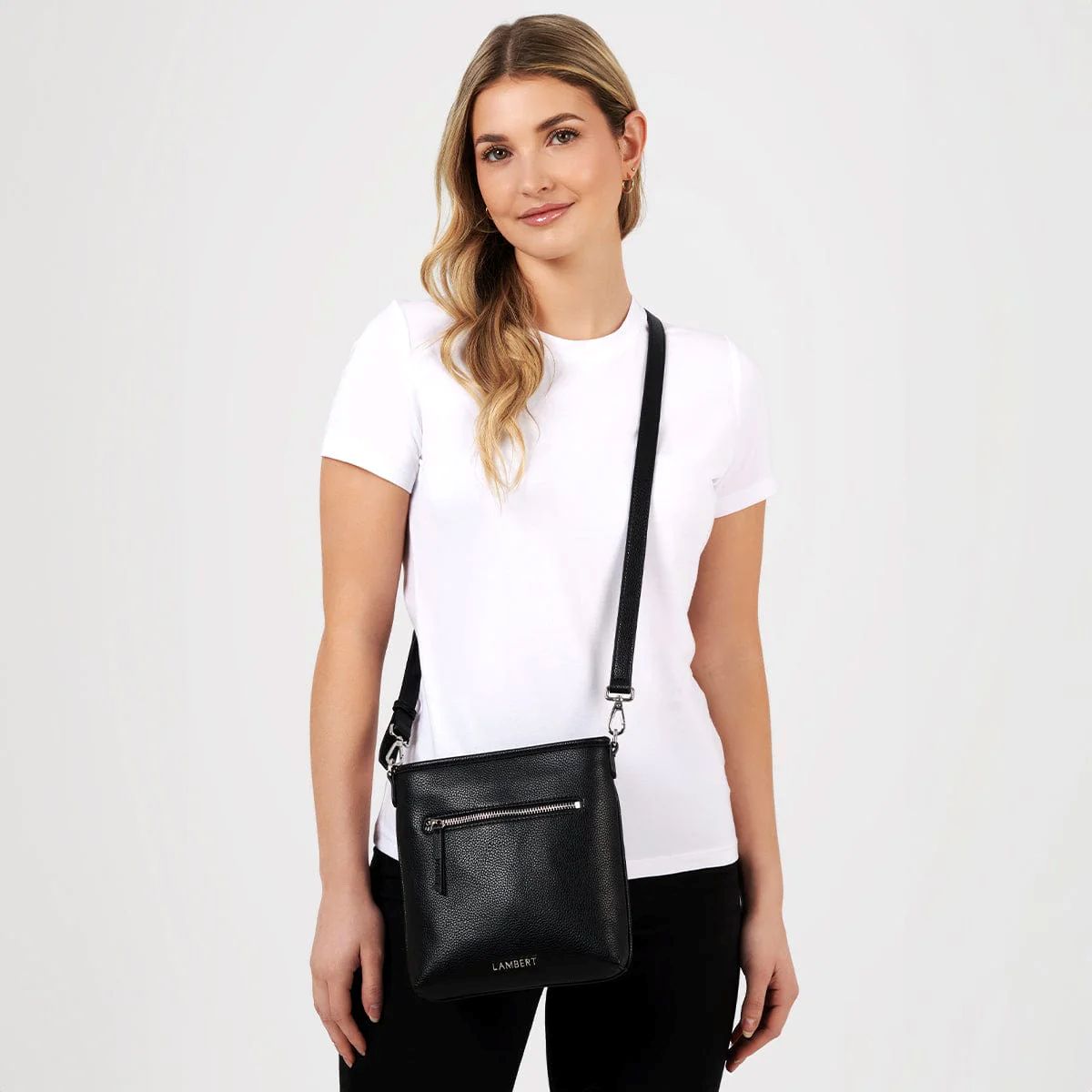 Le Jacklyn - Sac à bandoulière en cuir vegan| Plusieurs couleurs