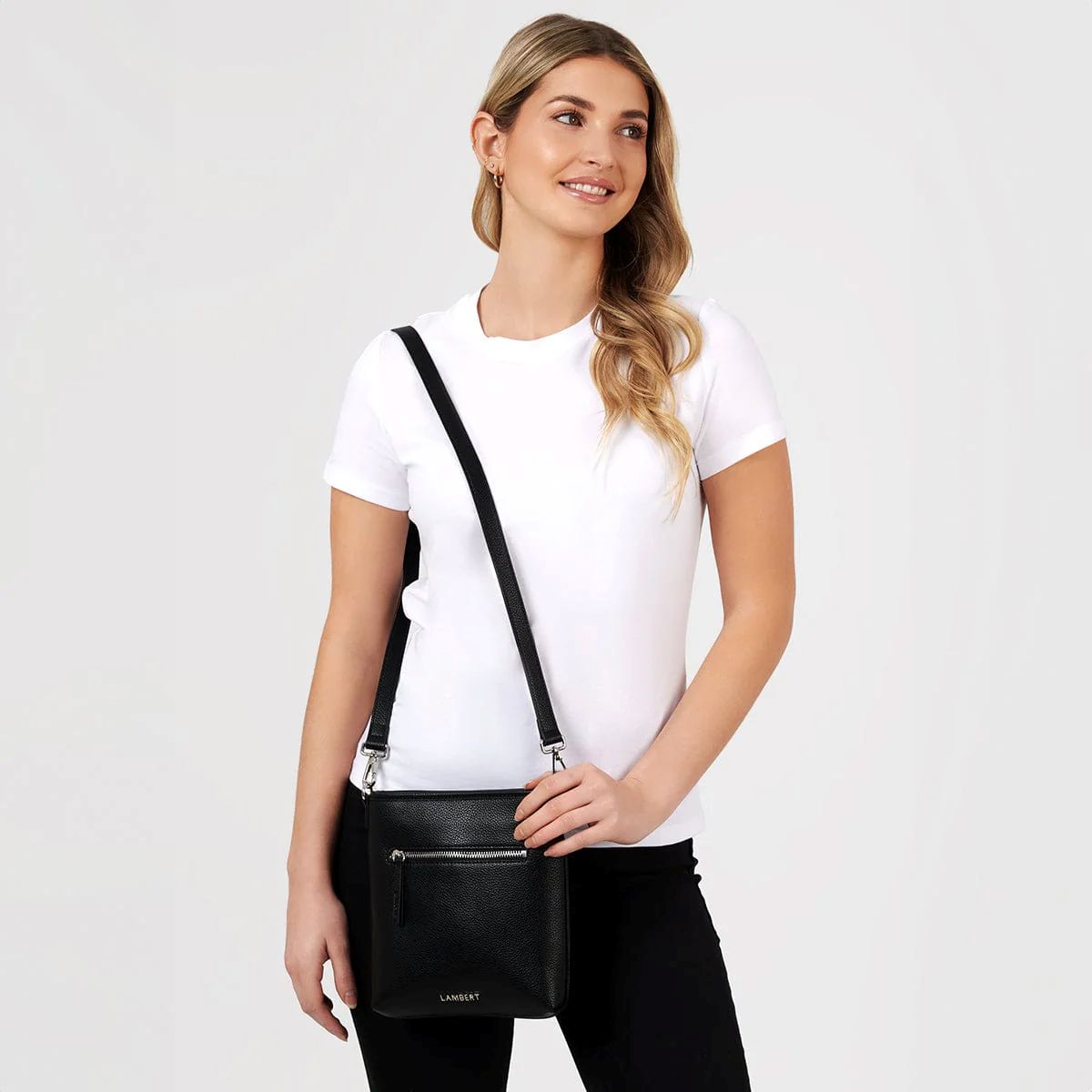 Le Jacklyn - Sac à bandoulière en cuir vegan| Plusieurs couleurs