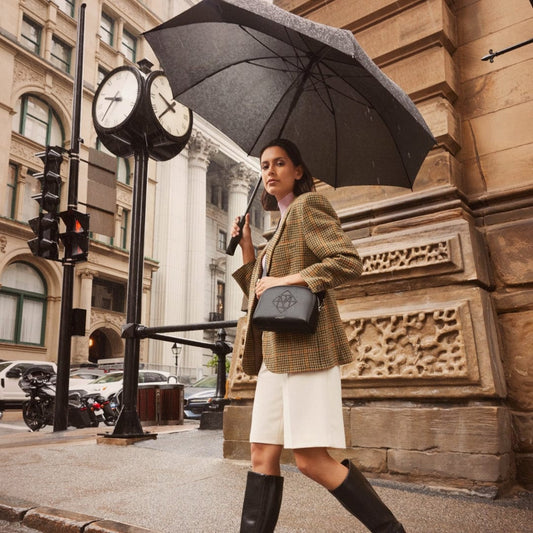 Le Kayla - Sac à main bandoulière en cuir vegan