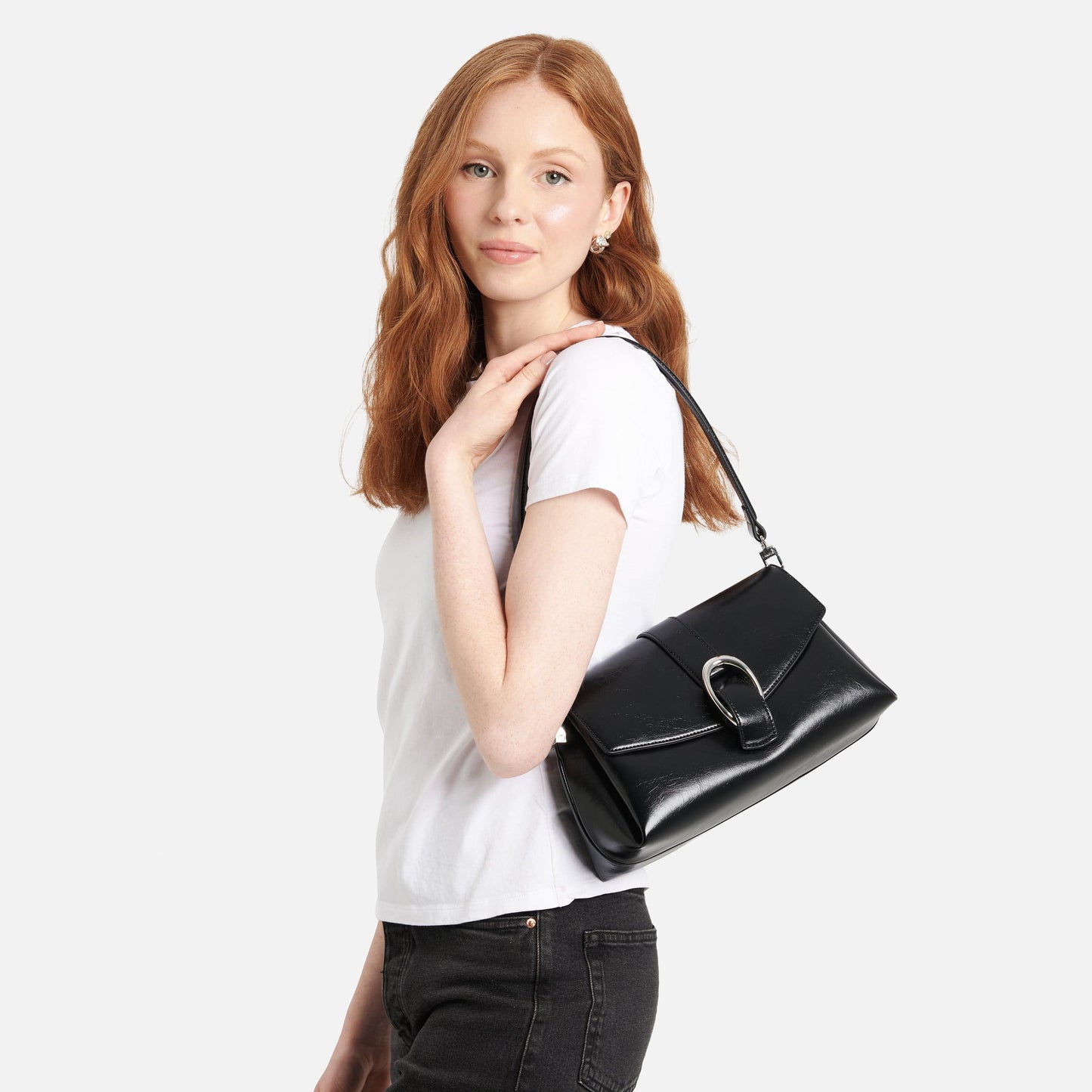 Le Kelly- Sac à main 2-en-1 en cuir vegan