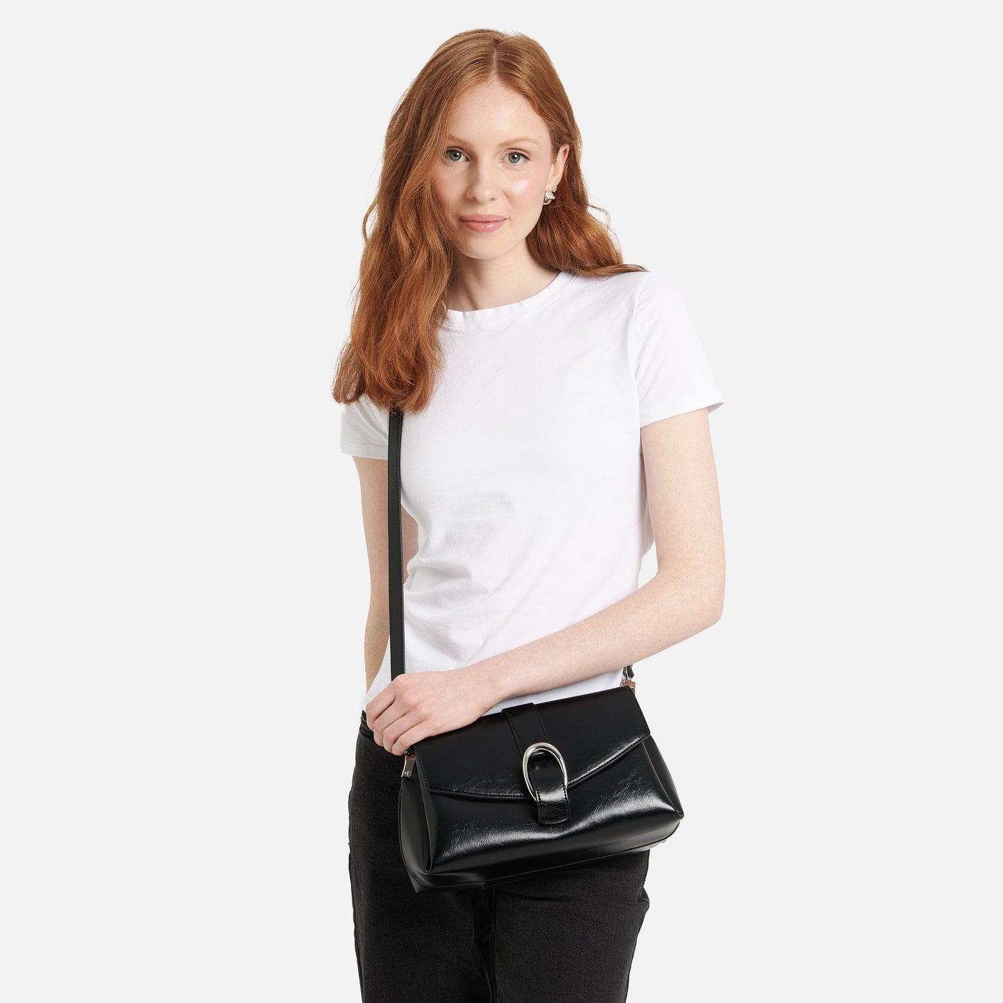 Le Kelly- Sac à main 2-en-1 en cuir vegan