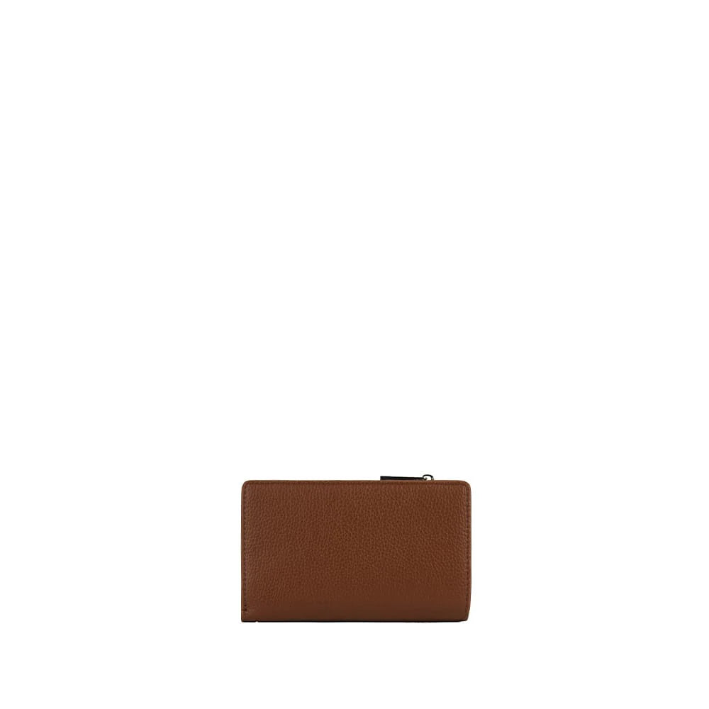 Le Lexie – Portefeuille compact en cuir vegan| Plusieurs couleurs
