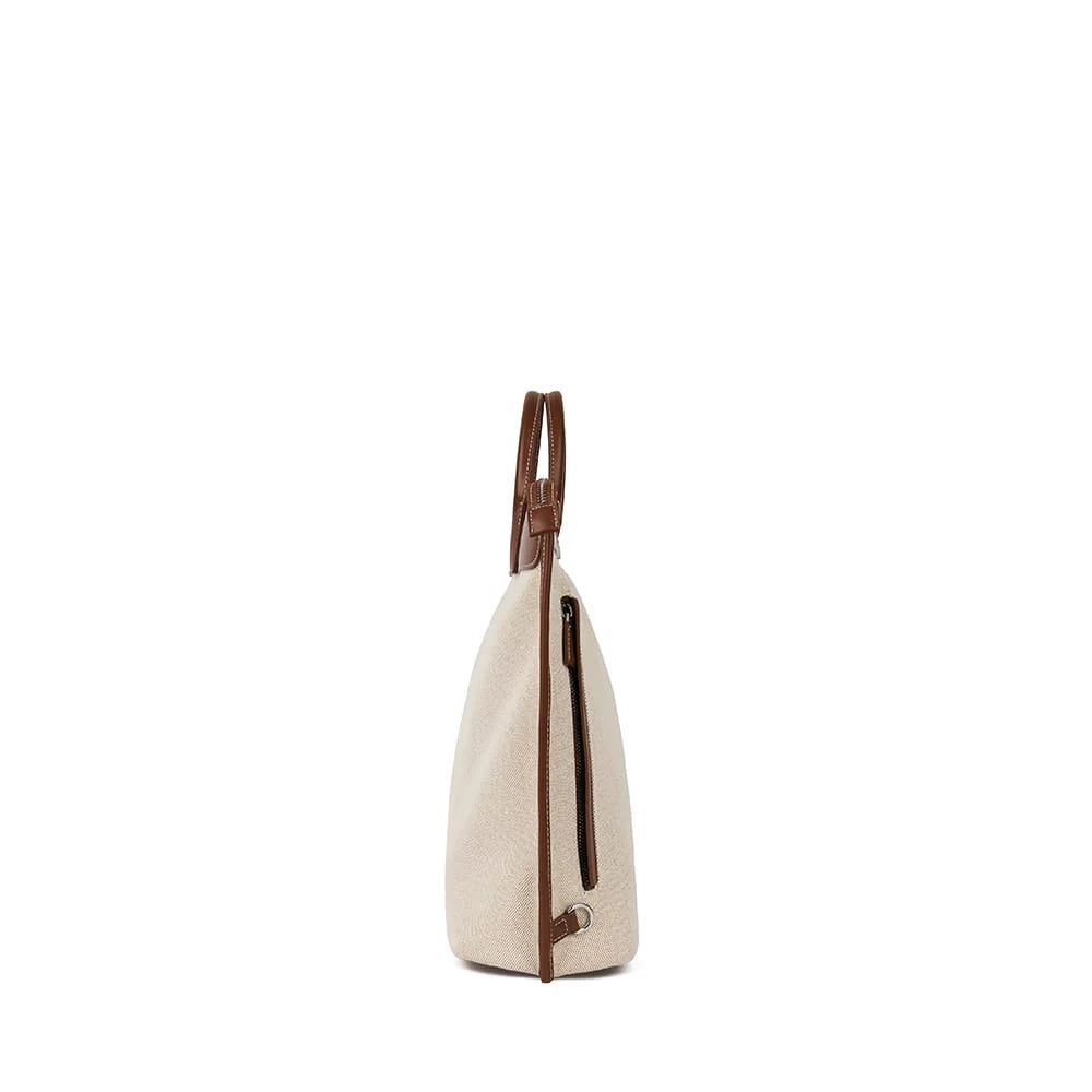 Le Maelle – Sac à dos en canevas hazelnut