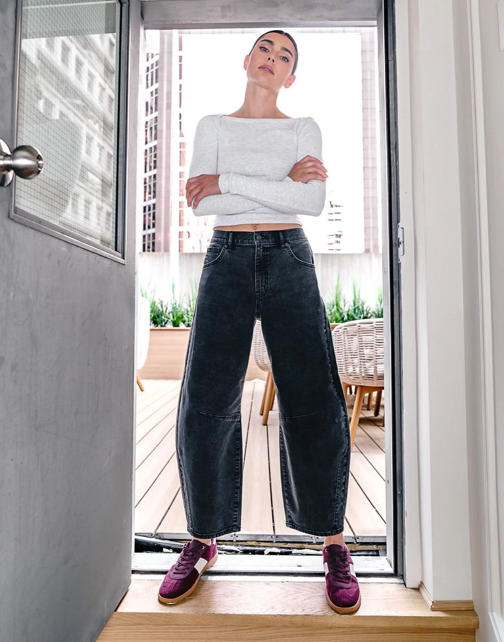 Jeans Malia coupe décontractée| Danica