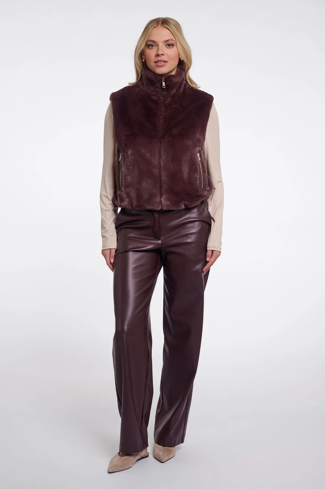 Veste sans manches Nikki| Plusieurs couleurs