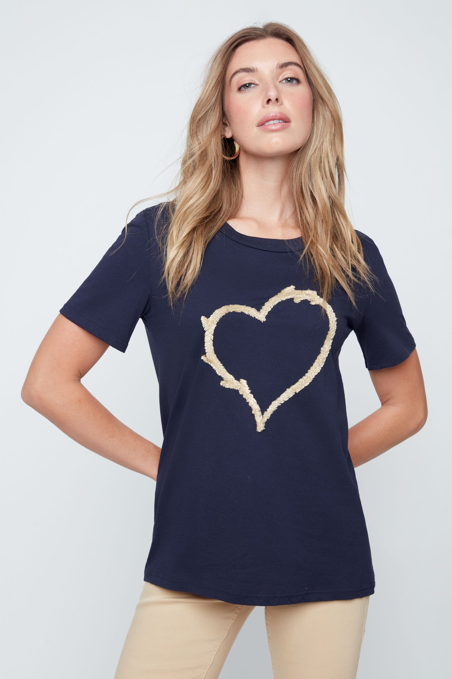 T-shirt coeur| Plusieurs couleurs