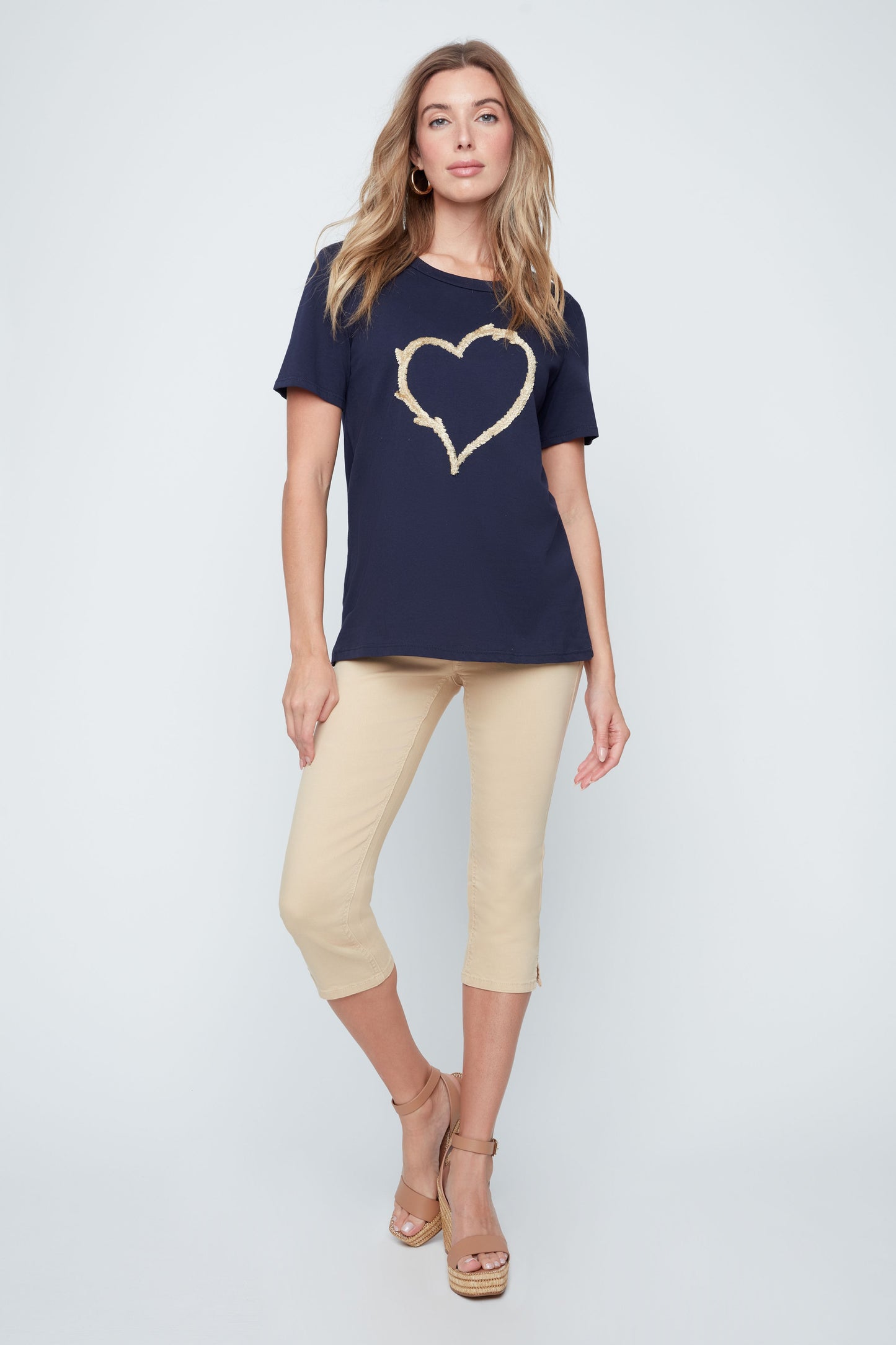 T-shirt coeur| Plusieurs couleurs