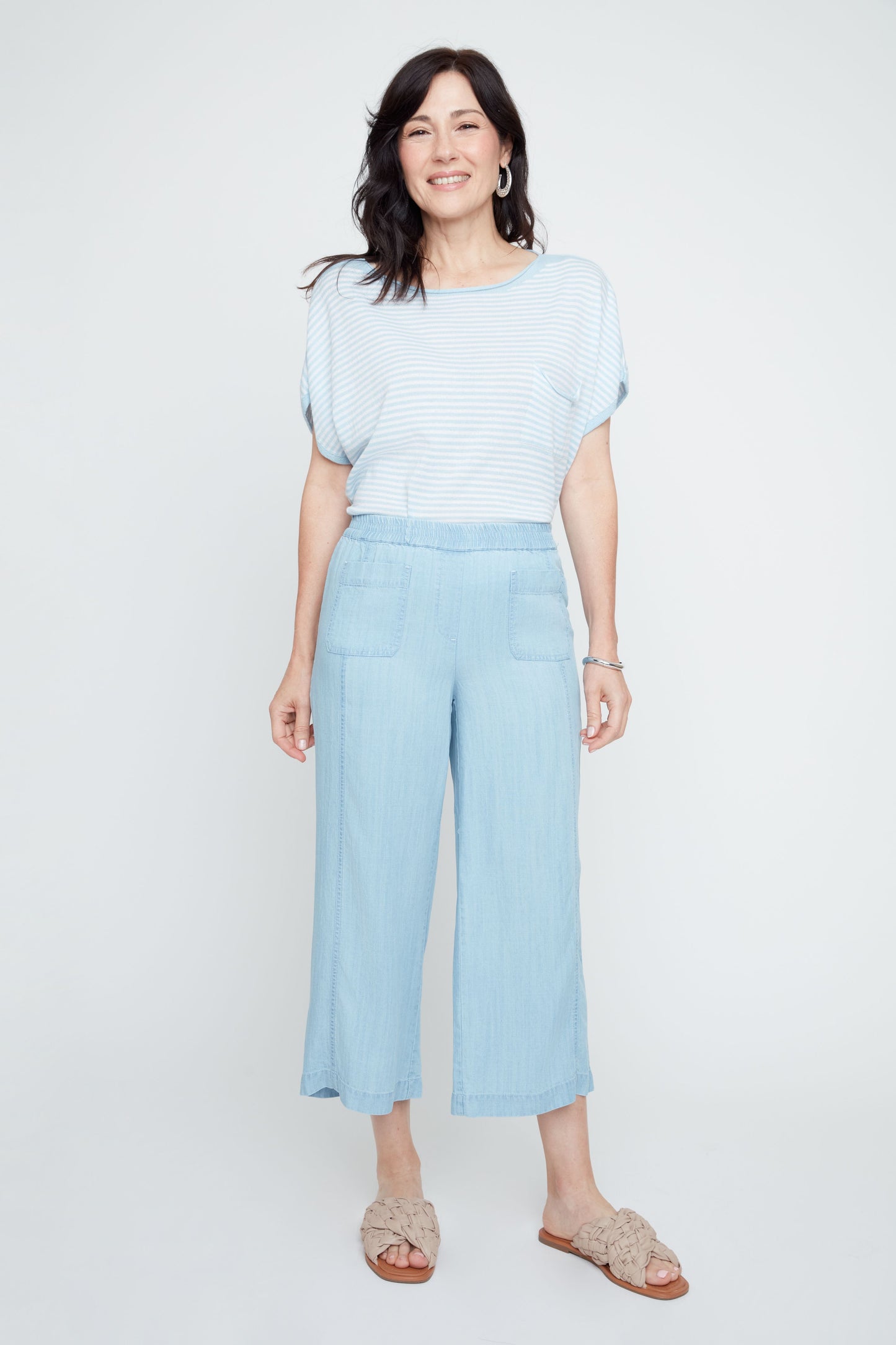 Pantalon Chambray| Plusieurs couleurs