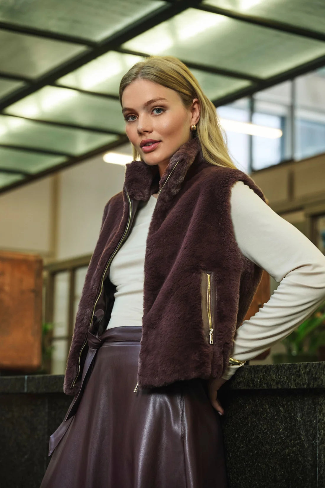 Veste sans manches Nikki| Plusieurs couleurs