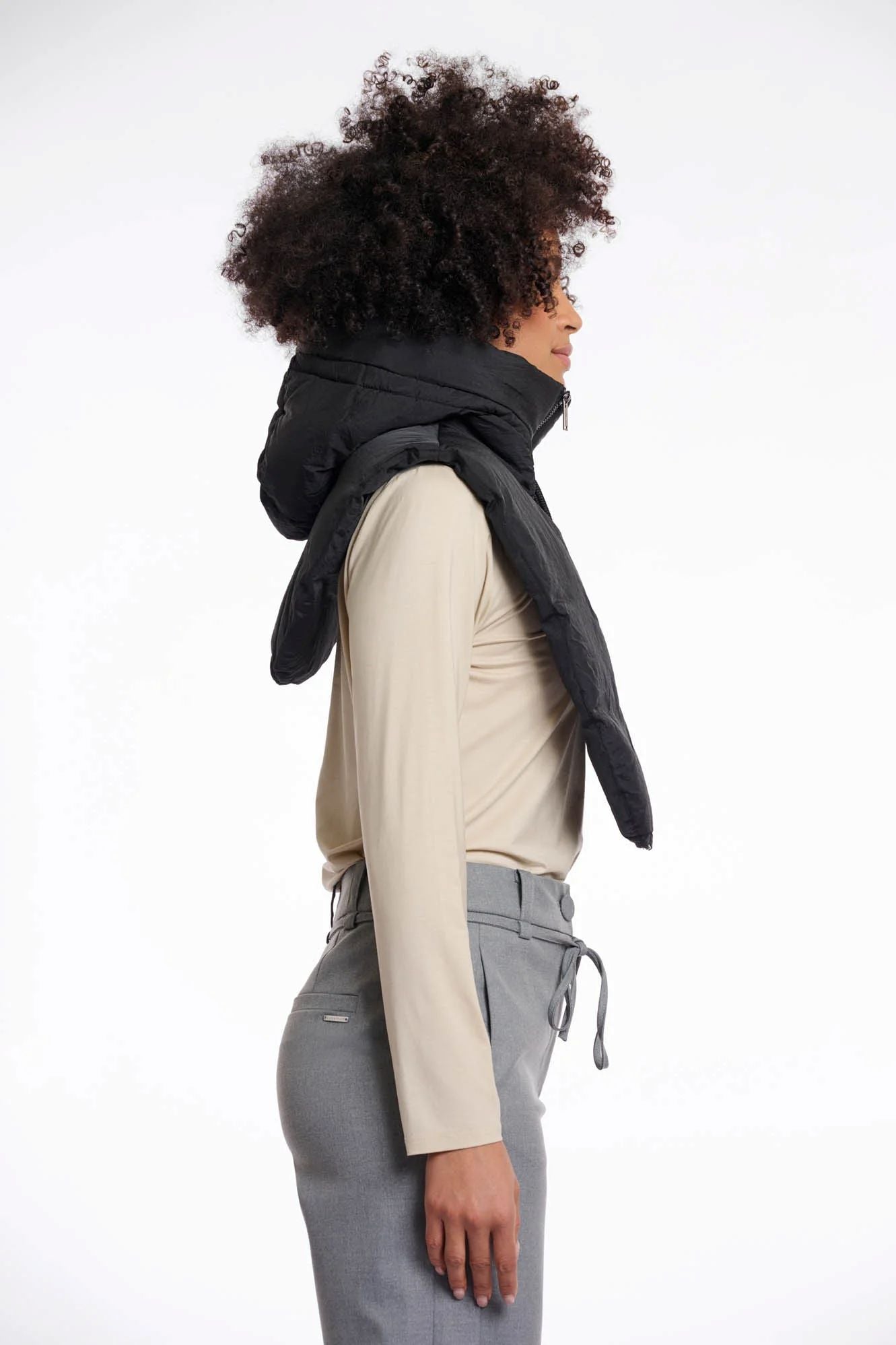 Col à capuchon Tabita