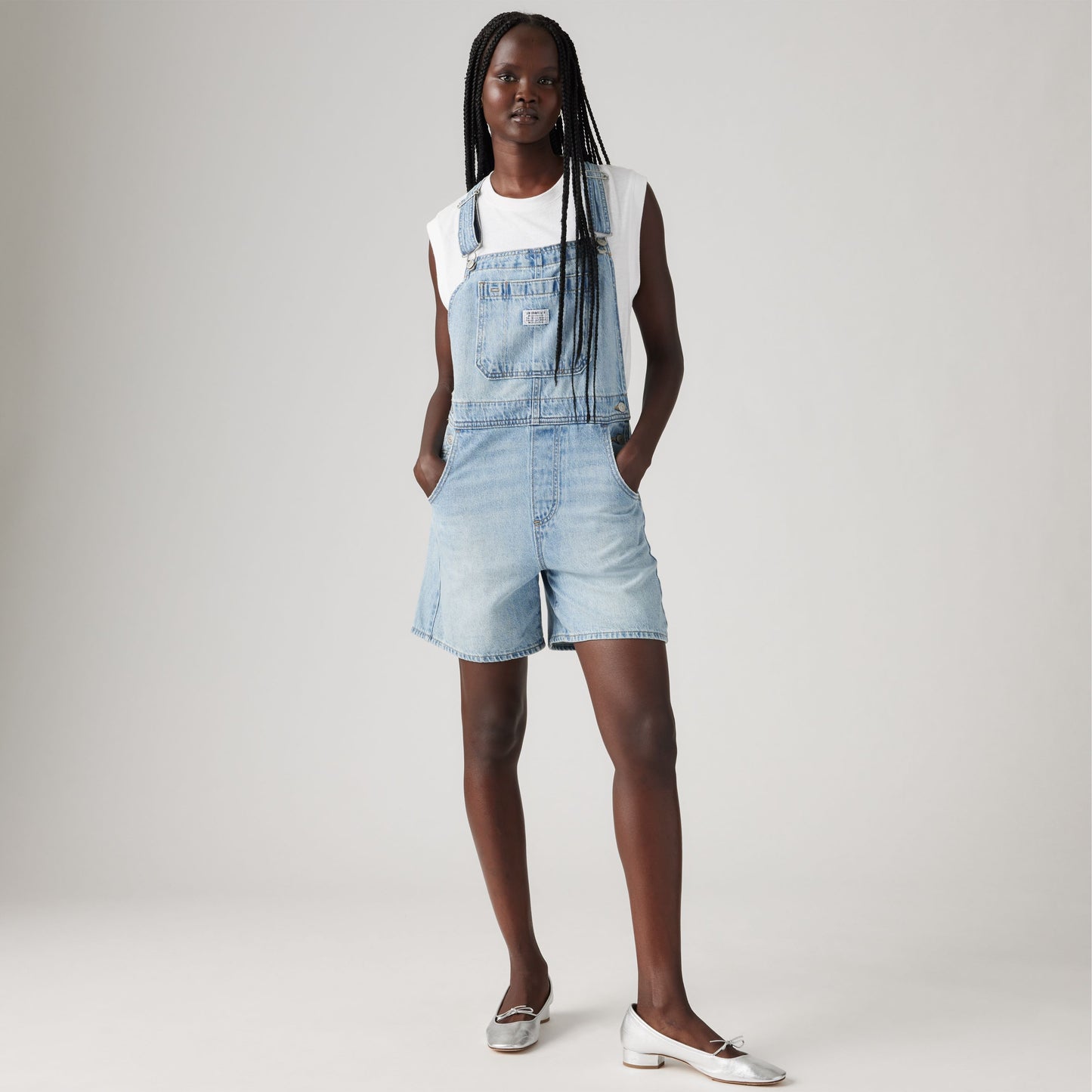 Salopette short utilitaire