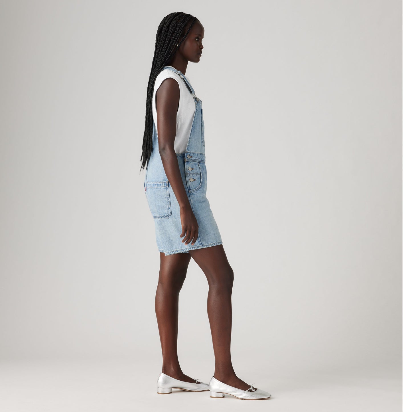 Salopette short utilitaire