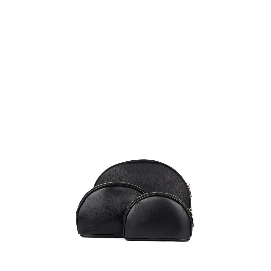 Le Yara - Trio de pochettes en cuir vegan